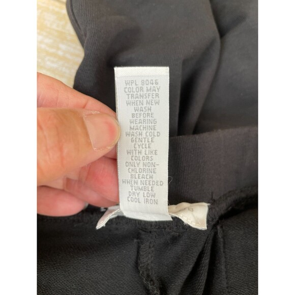 NWT Relaxed by Charter Club Black Yoga Pants Cropped w/pockets Size Petite Large - Picture 11 of 11